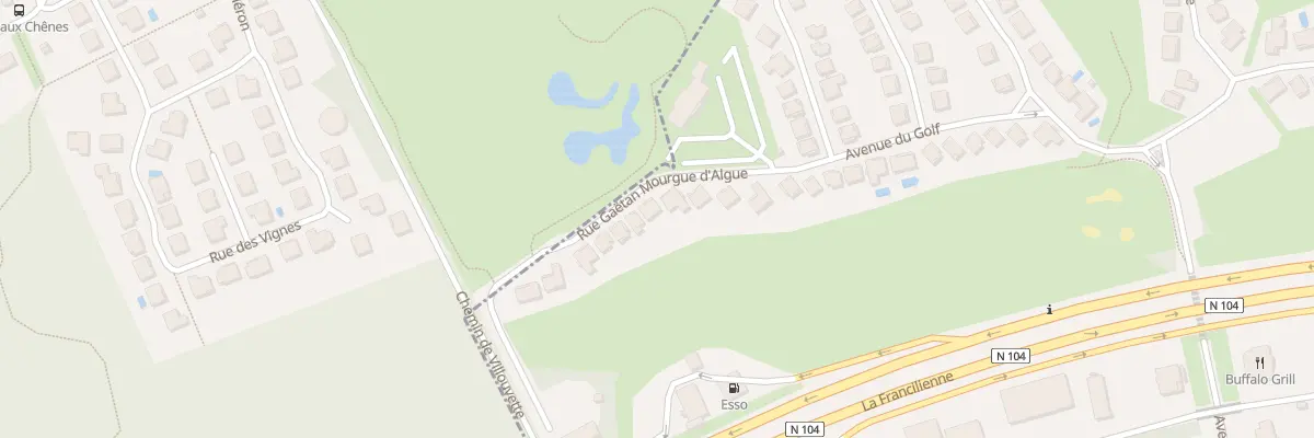 Plan du 9 Rue Gaëtan Mourgue d’Algue à Saint-Germain-lès-Corbeil