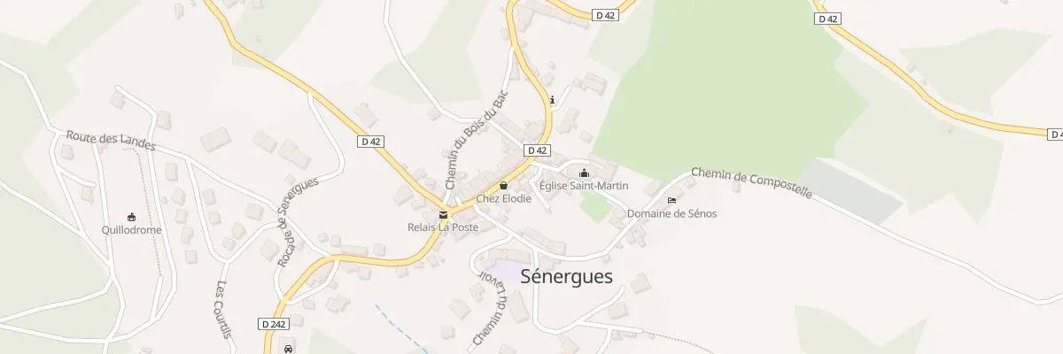 Plan du 5060 Senergues à Sénergues