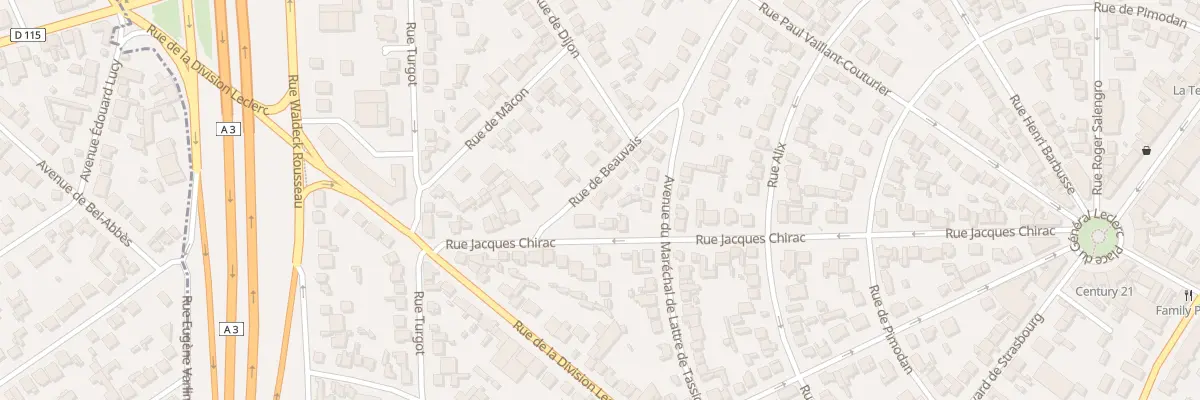 Plan du 13 Rue de Beauvais à Aulnay-sous-Bois