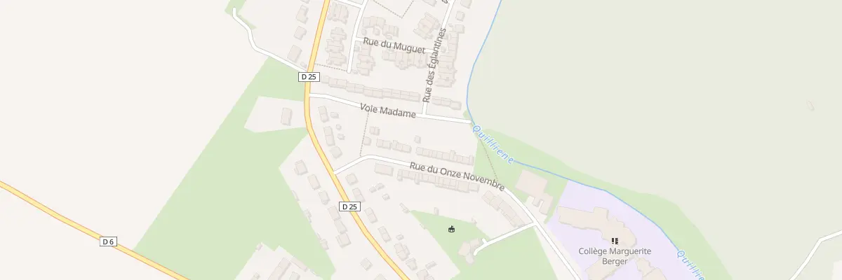 Plan du 11 Rue du Onze Novembre à Pas-en-Artois