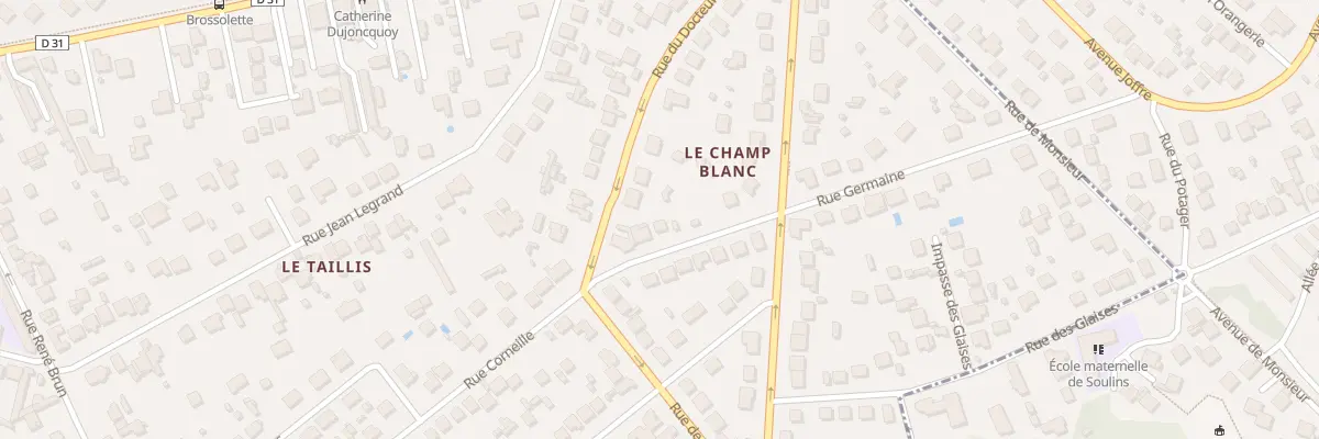 Plan du 36 Rue Germaine à Yerres