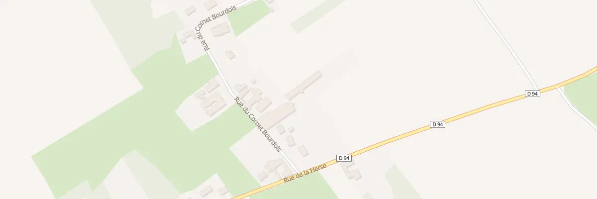 Plan du 9 Rue du Cornet Bourdois à Lillers
