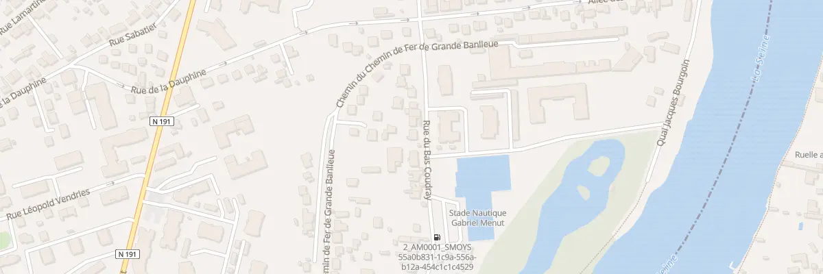 Plan du 24B Rue du Bas Coudray à Corbeil-Essonnes