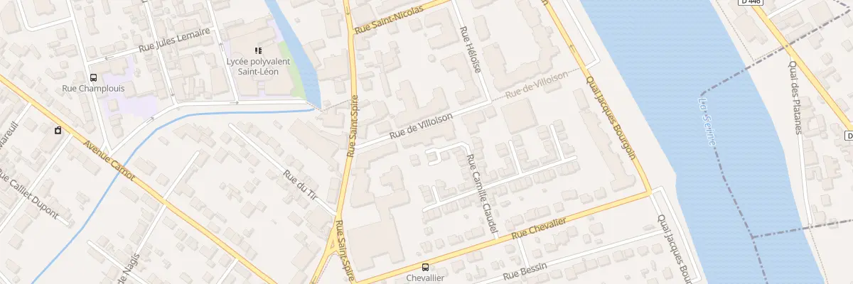 Plan du 16 Rue de Villoison à Corbeil-Essonnes