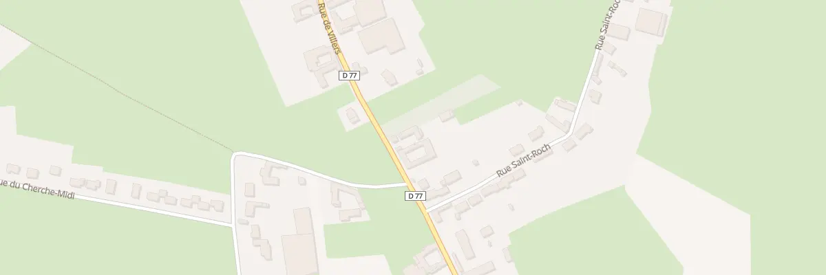 Plan du 16 Rue de Villers à Penin