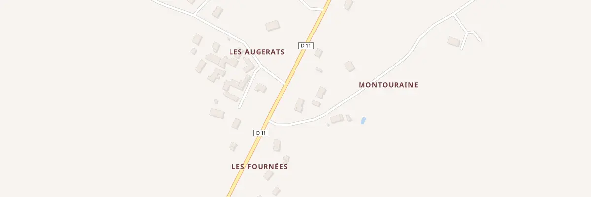 Plan du 1 Montouraine à Menetou-Salon