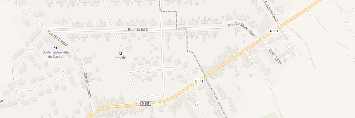 Plan du 6 Rue des Vosges à Auchel