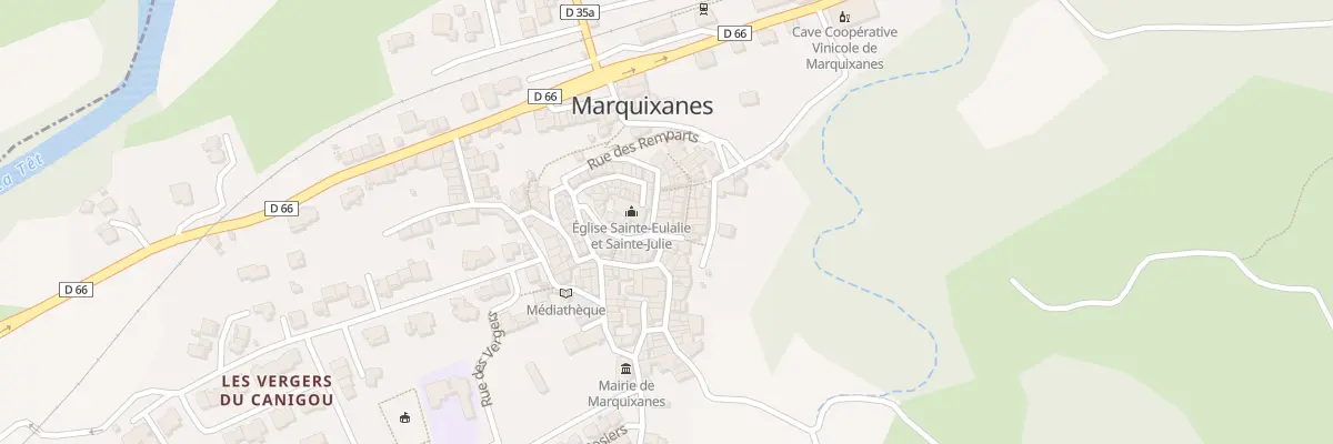 Plan du 1 Rue de la Place à Marquixanes