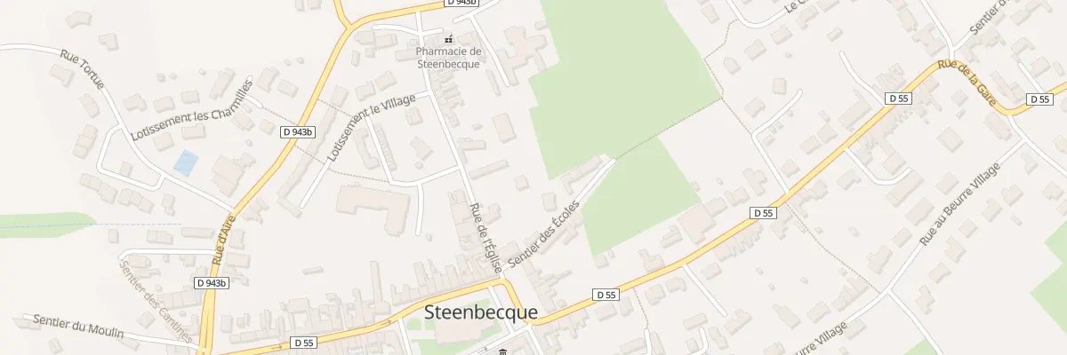 Plan du 4B Rue de l’Eglise à Steenbecque
