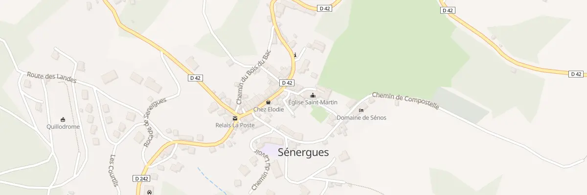 Plan du 5057 Senergues à Sénergues