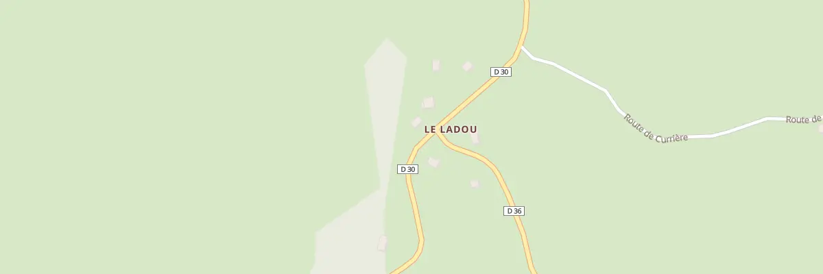 Plan du 8 Le Ladou à Saignes
