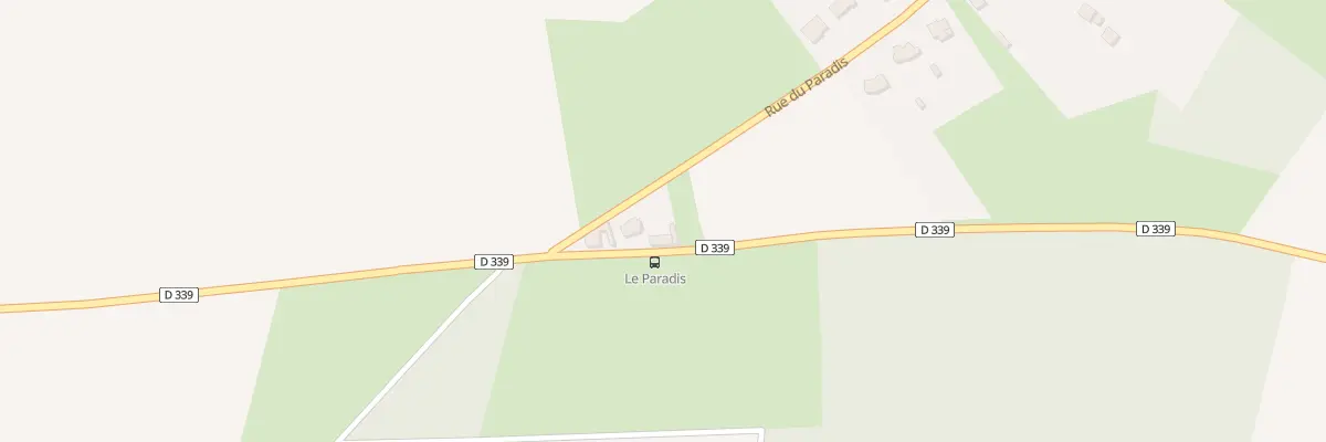 Plan du 594 Rue du Paradis à Beaufort-Blavincourt