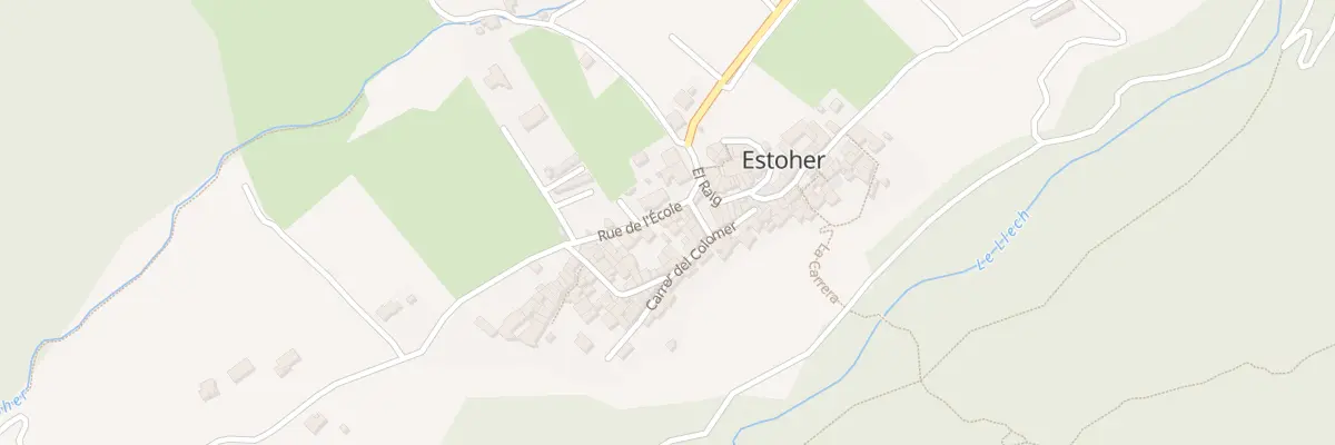 Plan du 37 Village à Estoher