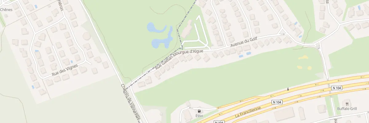 Plan du 7 Rue Gaëtan Mourgue d’Algue à Saint-Germain-lès-Corbeil