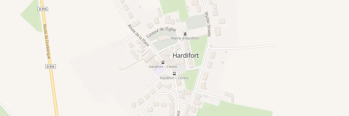 Plan du 636 Rte de la Place à Hardifort