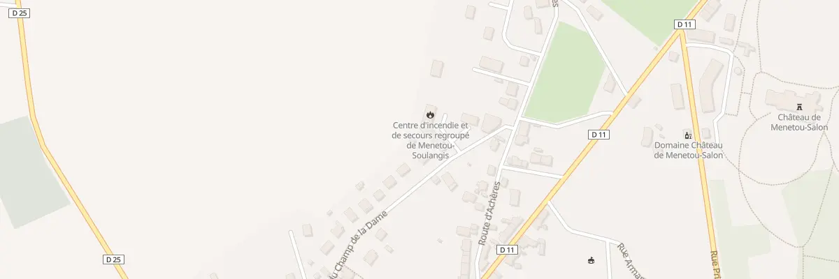 Plan du 4 Rue du Champ de la Dame à Menetou-Salon