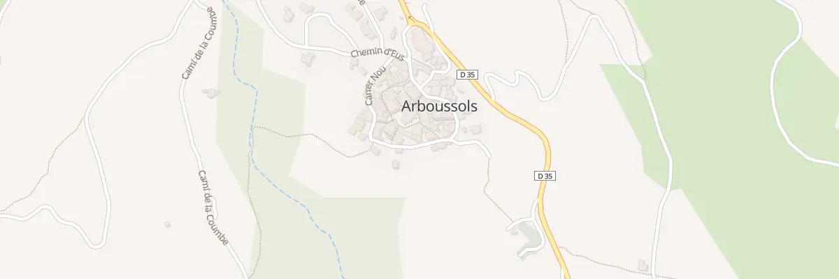 Plan du 5001 Le Village à Arboussols