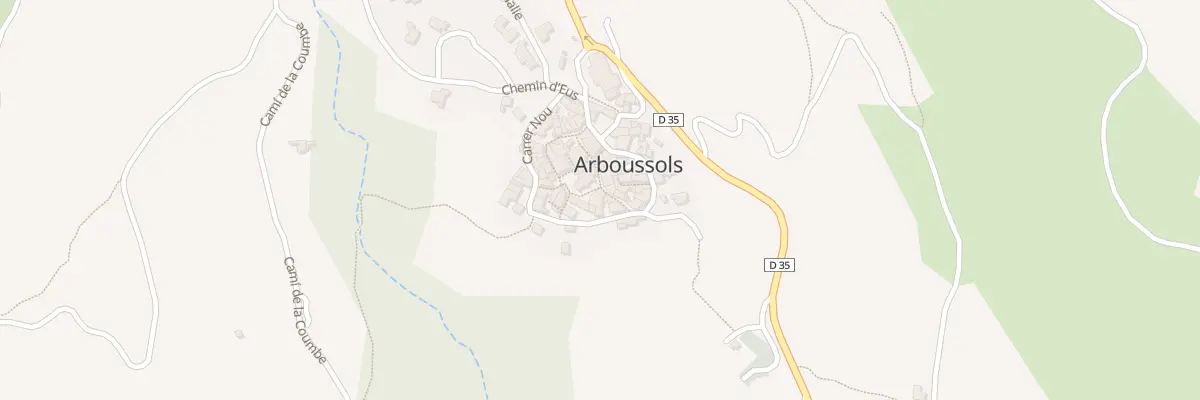 Plan du 3 Rue de l’Eglise à Arboussols