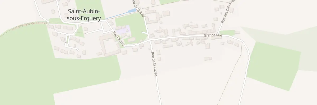 Plan du 3 Rue de la Cavée à Saint-Aubin-sous-Erquery