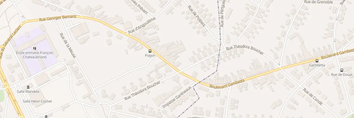 Plan du 91 Rue Georges Bernard à Auchel