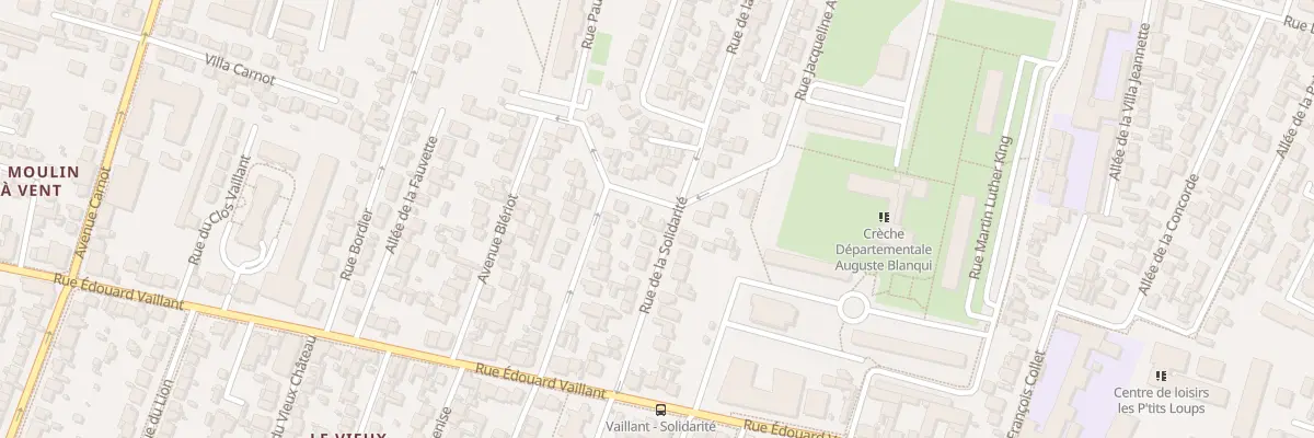 Plan du 40 Rue de la Solidarité à Bondy