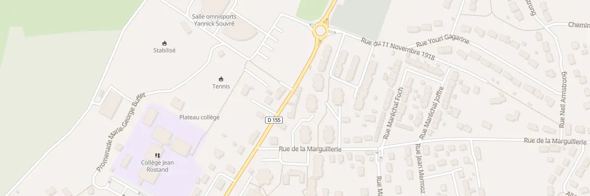 Plan du 14 Rte de Sainte-Solange à Saint-Germain-du-Puy