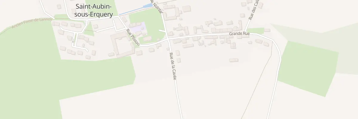Plan du 5 Rue de la Cavée à Saint-Aubin-sous-Erquery
