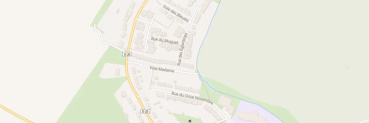 Plan du 23 Voie Madame à Pas-en-Artois