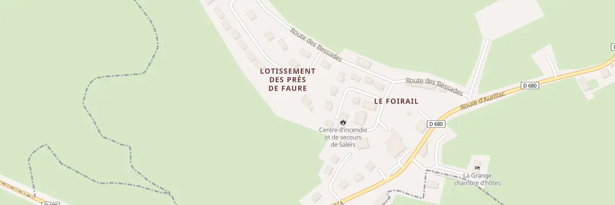 Plan du 6048 Lot des Pres de Faure à Salers