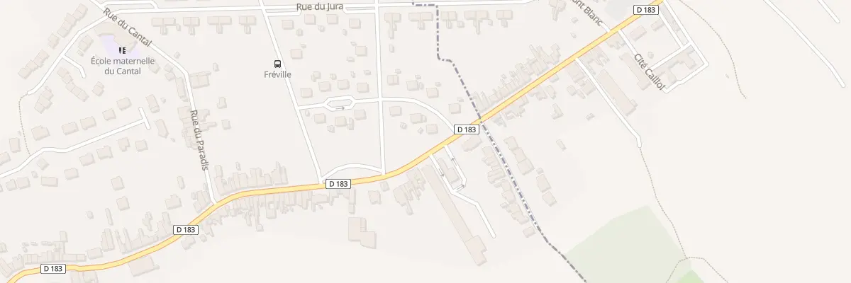 Plan du 1 Rue des Vosges à Auchel