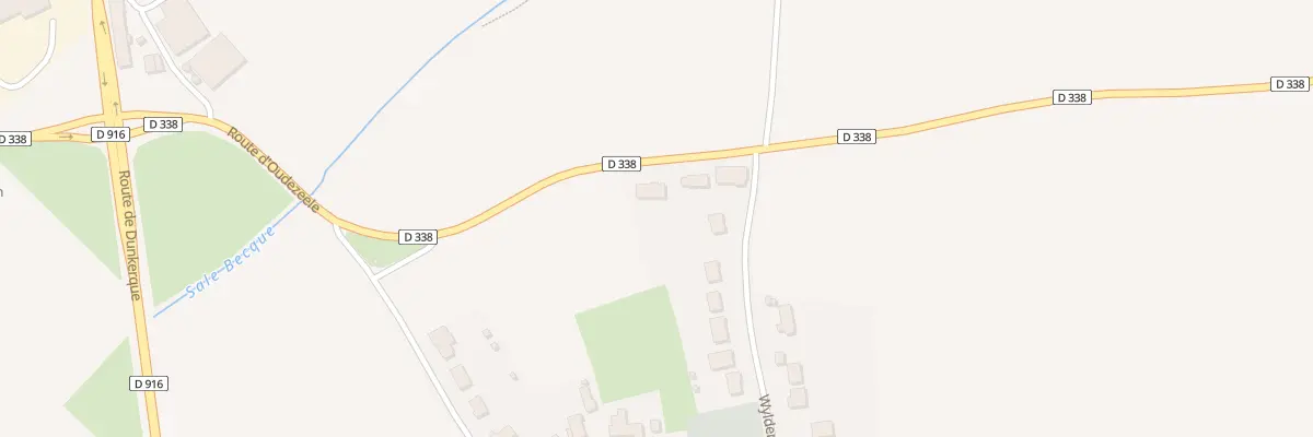 Plan du 400 Rte d’Oudezeele à Hardifort