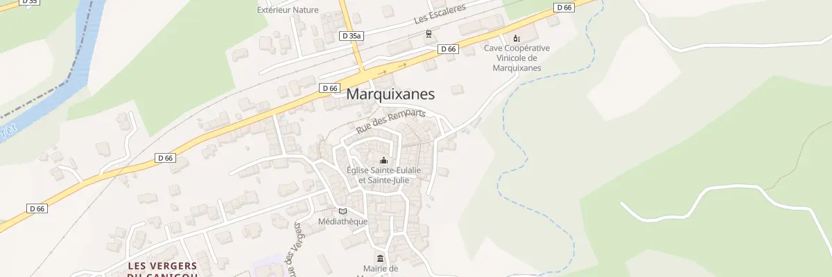 Plan du 100 Rue de la Place à Marquixanes