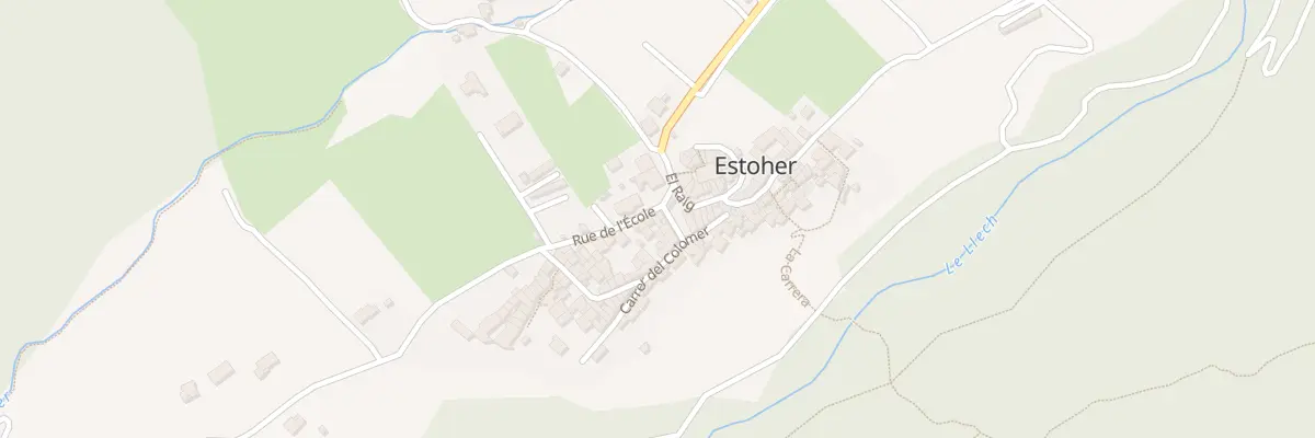 Plan du 36 Village à Estoher