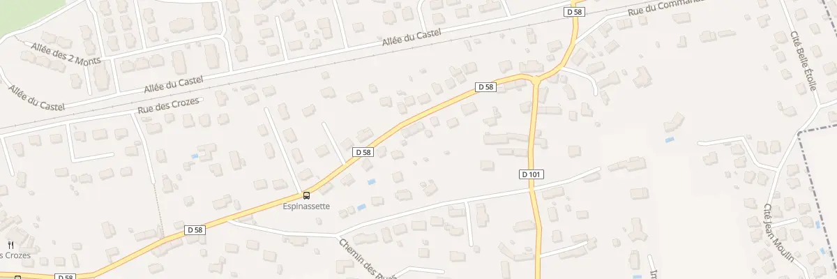 Plan du 46 Rue Jean Toyre à Arpajon-sur-Cère