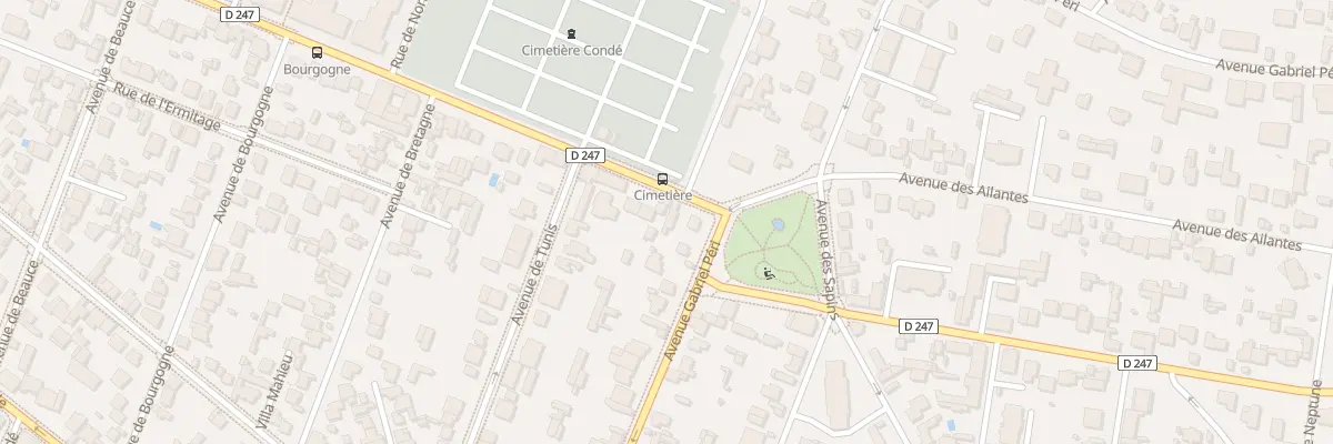 Plan du 112B Av de Condé à Saint-Maur-des-Fossés