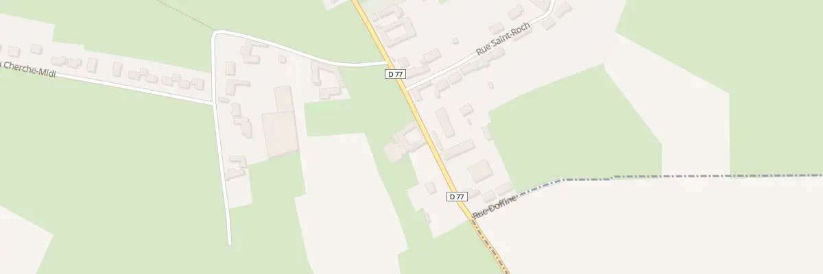 Plan du 23 Rue de Villers à Penin
