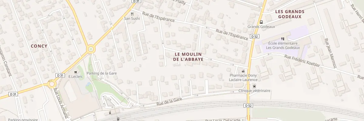 Plan du 6 Rue du Maréchal Foch à Yerres