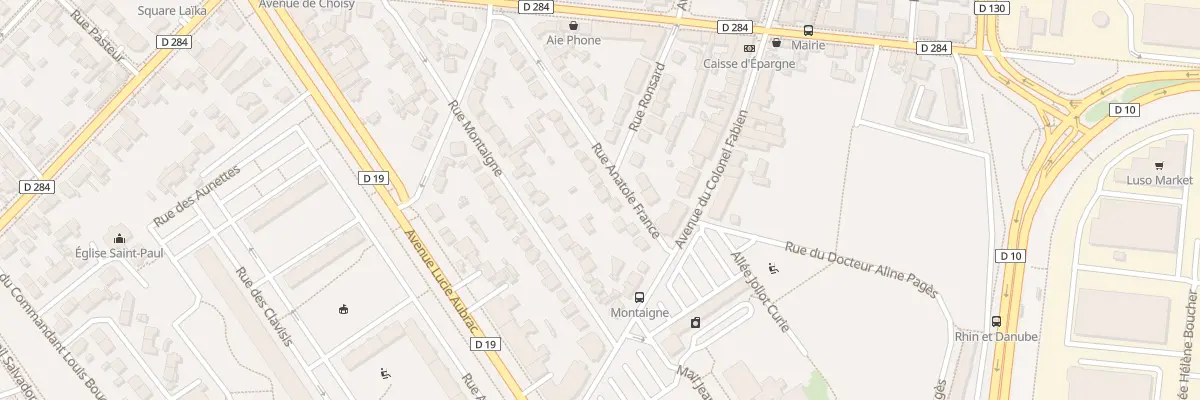 Plan du 24 Rue Anatole France à Bonneuil-sur-Marne