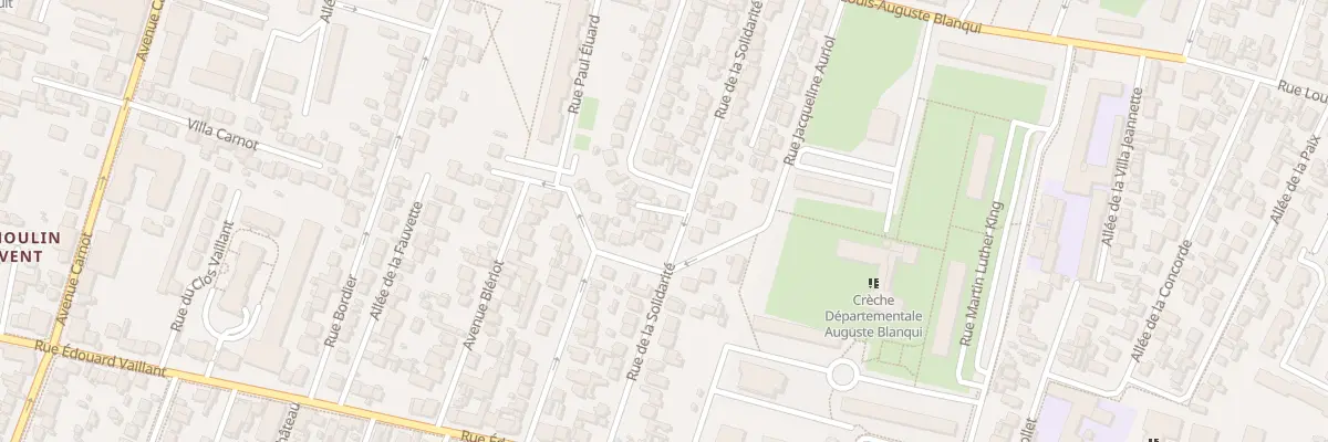Plan du 32 Rue de la Solidarité à Bondy