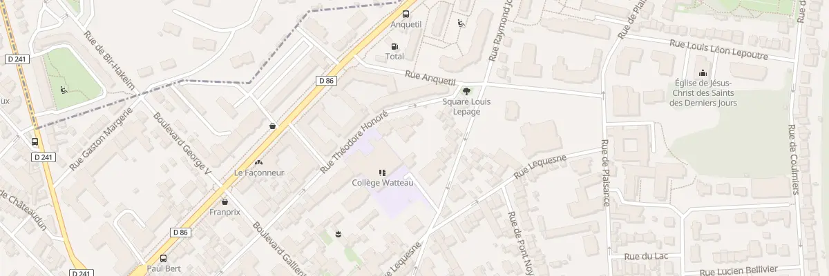 Plan du 60 Rue Théodore Honoré à Nogent-sur-Marne
