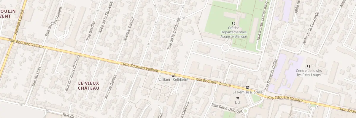 Plan du 55 Rue de la Solidarité à Bondy