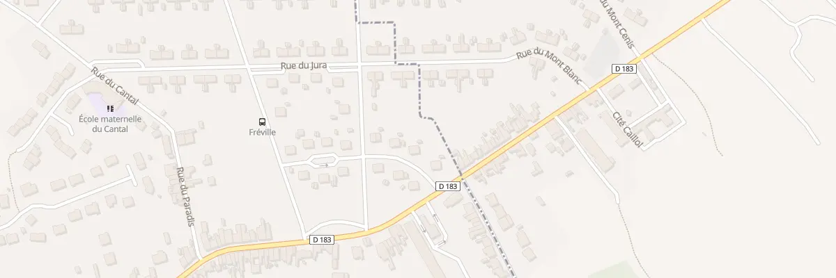 Plan du 4 Rue des Vosges à Auchel