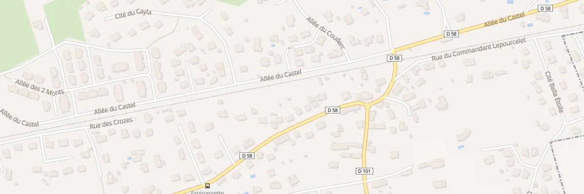 Plan du 79 Rue Jean Toyre à Arpajon-sur-Cère
