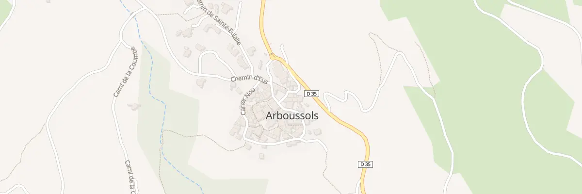 Plan du 3 Cae d’En Remi à Arboussols