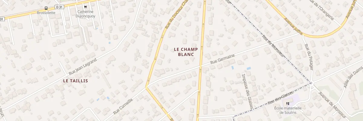 Plan du 32 Rue Germaine à Yerres