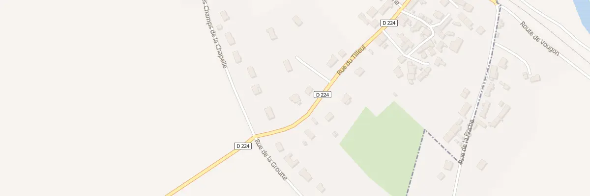 Plan du 97 Rue du Tilleuil à Bouzais