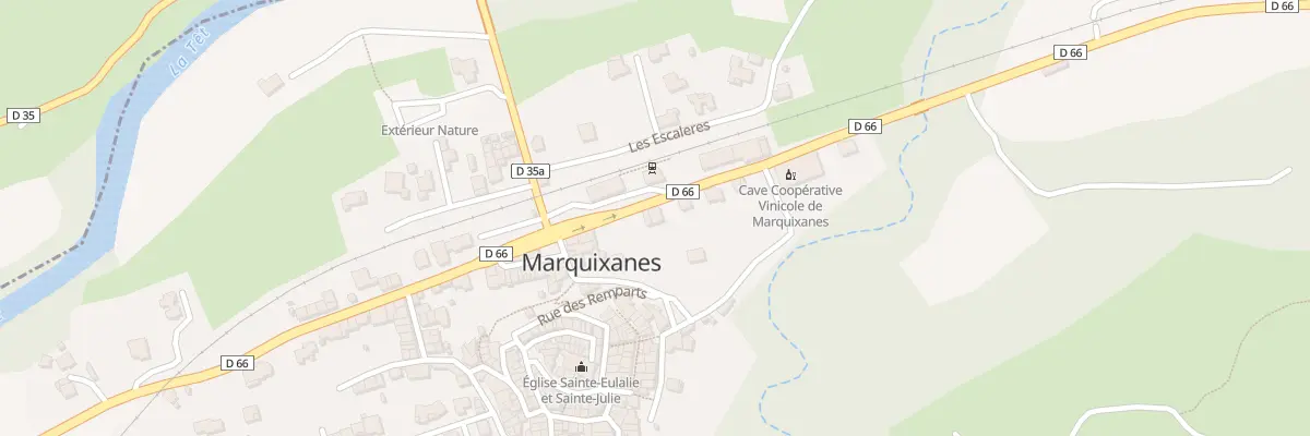Plan du 6 Av Roger Roquefort à Marquixanes