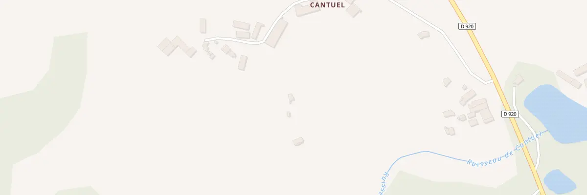 Plan du 5123 Cantuel à Prunet