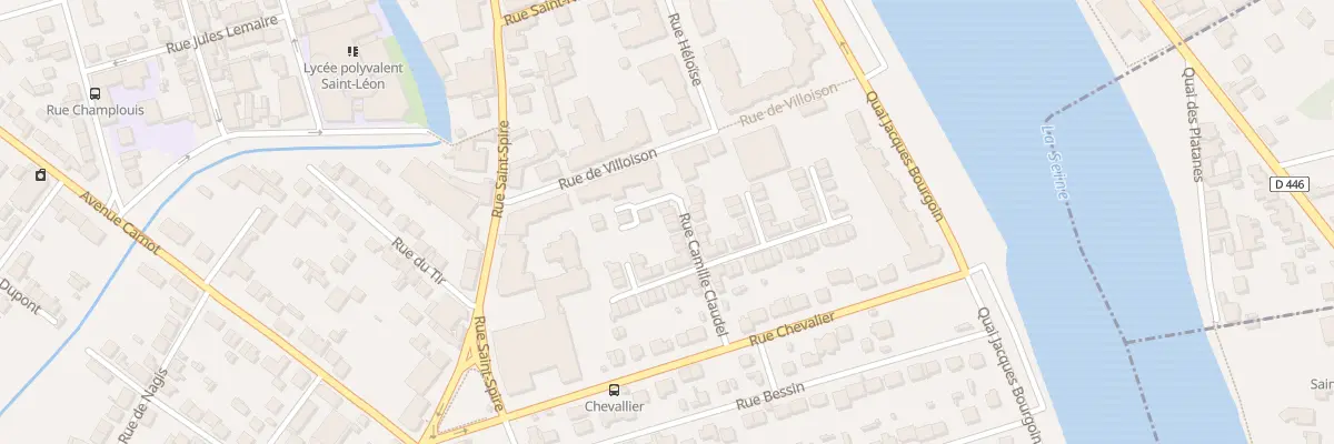Plan du 11 Rue Camille Claudel à Corbeil-Essonnes