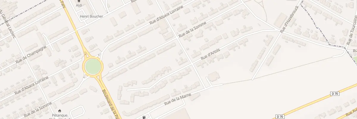 Plan du 19 Rue d’Artois à Calonne-Ricouart
